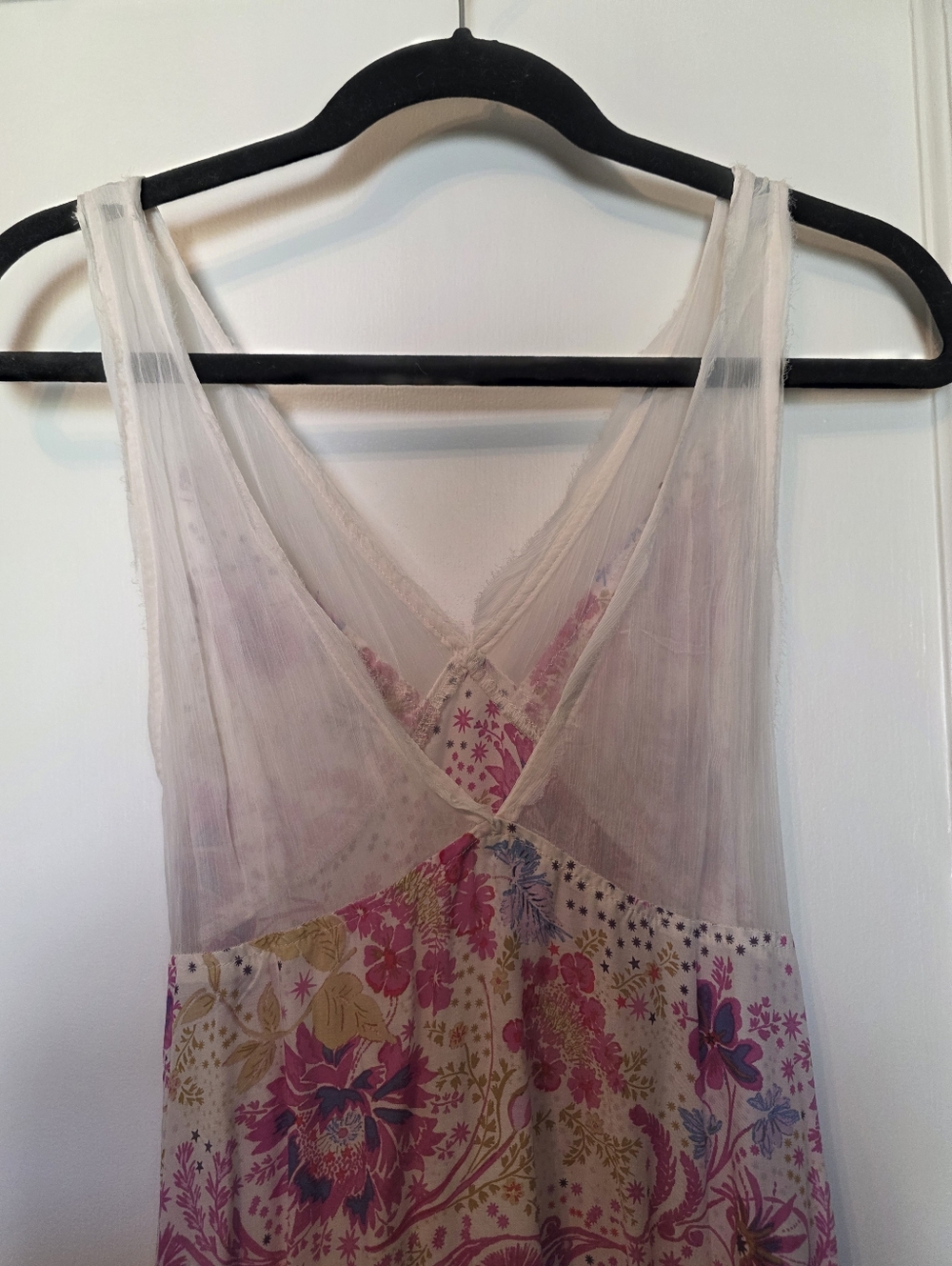 Free People Longwood Printed Slip Dress Floral Midi Medium NWOT - Picture 8 of 12